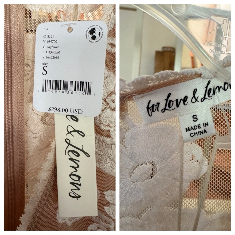 For Love & Lemons Temecula Maxi Dress Small Cottagecore Romantic Fairy Feminine - Picture 16 of 17